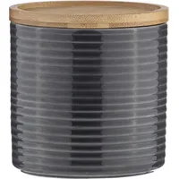 Ladelle STAX Vorratsdose anthrazit 12 cm