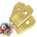 genisys Titan Ersatz Messer kompatibel mit Anthbot Pion Genie Klingen - LongLife - 1-Loch bruchsicher [DIN EN 50636 geprüft], Stück: 30