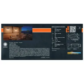 Osram Endura Style LED Akku Wandleuchte Robust, 2,5W, 3000K warmweiß, 180 lm, USB, PIR Sensor, 2 Monate