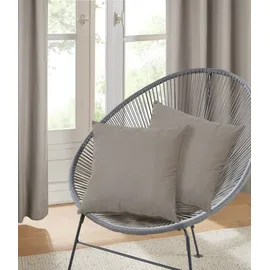 OTTO home Kissenbezug Raja 40 x 40 cm Grau