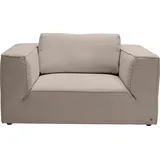 Tom Tailor HOME Loveseat »BIG CUBE STYLE«, mit bequemen Stegkissen, extra große Sitztiefe, Breite 147 cm