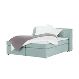 Switch Motor-Boxspringbett Wave ¦ grün ¦ Maße (cm): B: 190 H: 111