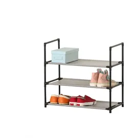 Hti-Living Lena 60 x 56 x 29 cm grau / schwarz