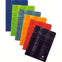 Clairefontaine Calligraphe 63182C Heft (DIN A4, kariert, 90g, 72 Blatt) 1 Stück farbig sortiert
