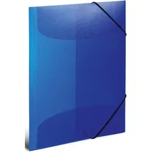 Herma Sammelmappe A3 transluzent dunkelblau