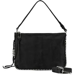 FredsBruder All About Beads Umhängetasche Leder 28 cm  schwarz
