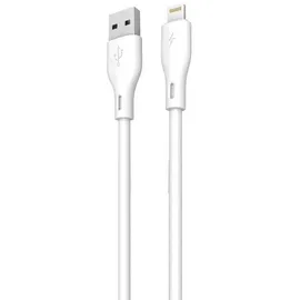 DUDAO USB-A auf Lightning 1 m Weiß