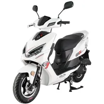 GT UNION Sonic X 50 ccm 3,0 PS 25 km/h Weiß