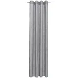 Gözze Ösenschal LINEA, anthrazit (BL 140x245 cm - grau - BL 140x245 cm