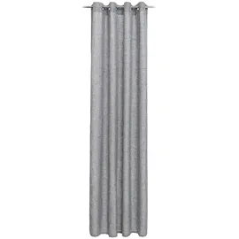 Gözze Ösenschal LINEA, anthrazit (BL 140x245 cm - grau - BL 140x245 cm