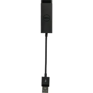 Dell USB 3.0 zu Ethernet PXE Boot, Adapter, ( Ihnen fehlt ein Ethernet Port? Und Sie haben ein USB Port?, Plug & Play) Schwarz