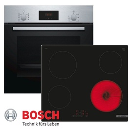 Bosch Herdset Autark Einbaubackofen + Glaskeramik Kochfeld Touch Kontrol NEU&OVP