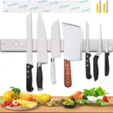 [Verbesserte 50Cm] Magnetleiste Messer, Extra Starker Magnet Messerhalter Aus Ed