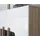 Forte Highboard 119,9 x 139,6 x 41,5 cm Beige / Weiß