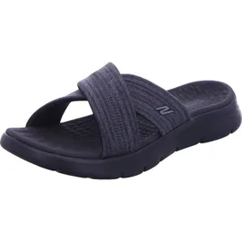 SKECHERS GO WALK FLEX SANDAL - IMPRESSED Schwarz Sandal Gr. 40