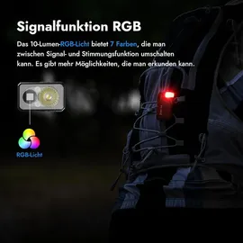 WUBEN G5 LED Taschenlampe 400 Lumen, wiederaufladbar, wasserdicht, grün