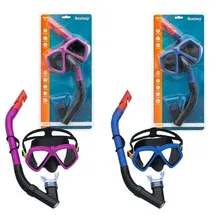 BESTWAY Schnorchel Set Dominator 2fach sortiert