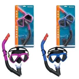 BESTWAY Schnorchel Set Dominator 2fach sortiert