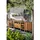 Dehner Outdoor-Küche Eckregal Southampton, ca. B50/H90/T50 cm, Hellbraun, Schwarz