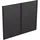 SKANHOLZ Seitenwand Rhombus 230 x 160 cm anthrazit