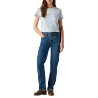 Levi's 724 High Rise Straight Mosey Mid Stone