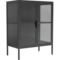 VCM Glasvitrine stehend Vitrine Schaukasten Floka S