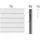 GAH Alberts Doppelstabmattenzaun Set 1400 x 80 cm 16-tlg. anthrazit