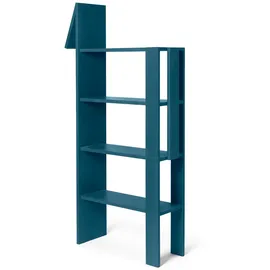Ferm Living Giraffe Bücherregal 40 x 30 x 180 cm Dunkelblau
