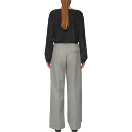 s.Oliver Fließendes Langarmshirt mit Glitzerstreifen - 36