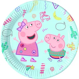 Procos Peppa Wutz Kindergeburtstags-Set 43-teilig mehrfarbig
