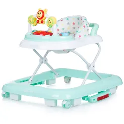 Chipolino Lauflernwagen 4 in1 Friends Wippe Musik Licht höhenverstellbar Stopper grün