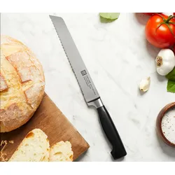 Zwilling Brotmesser - silber