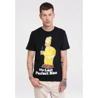 LOGOSHIRT The Simpsons schwarz XS
