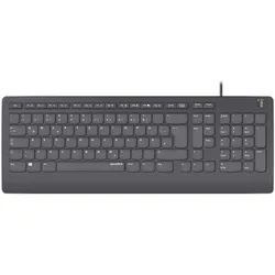 SPEEDLINK HI-GENIC Antibacterial Keyboard, black - DE Layout