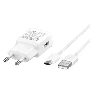 Samsung EP-TA20EWECGWW USB Ladegerät 1x USB-C®, 1x USB-A Fast Charge Weiß Schnellladegerät