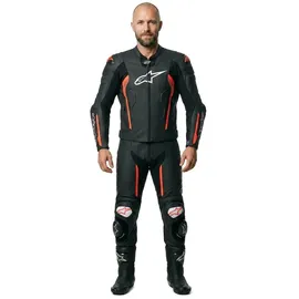 Alpinestars Missile V2 2-tlg. schwarz/neon-rot 56