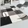 Paco Home Designer Teppich mit Konturenschnitt Muster Kariert in Schwarz Weiss Grau, Grösse:60x110 cm