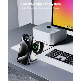 Aukey MagFusion Z 3-in-1 Foldable MagSafe Charging Stand