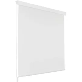 vidaXL Duschrollo 80 x 240 cm weiß
