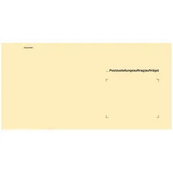 RNK Postzustellungsumschlag äußerer Umschlag 2047 ohne Fenster 125x235mm, für förmliche Zustellung 4002871204705 RNK 500 Stück
