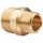 Viega Rotguss Doppelnippel, reduziert 1/2" x 3/8