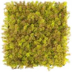 Kunstpflanzen Wand MOOS | Braun | 50x50 cm