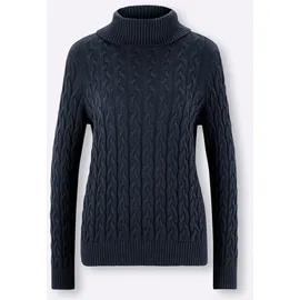 Heine Rollkragenpullover Blau 36