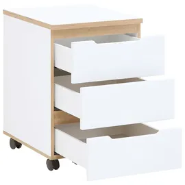 Innostyle Memphis Rollcontainer 0,0 x 0,0 x 0,0 cm Weiß, Braun