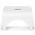 Ondis24 Tritthocker Step Stool, aus Kunststoff 1 Stufe, weiß