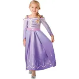 Rubies Disney Frozen 2 Elsa Kostüm, violettes Kleid, für Mädchen (300626-L)