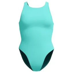 SPEEDO Damen Schwimmanzug 8-003906 Solid Highneck, Arctic Glass, L