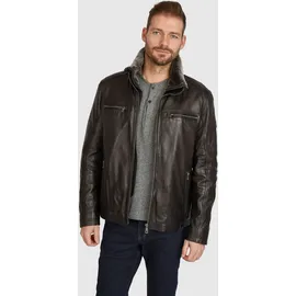 Bugatti Lederjacke Schwarz XL