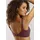 PETITE FLEUR Soft-BH Damen bordeaux+weiß Gr.75C