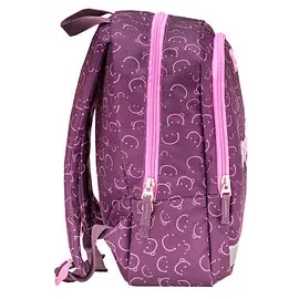 belmil® Kindergartenrucksack Kiddy Pink Smile Kunstfaser pink